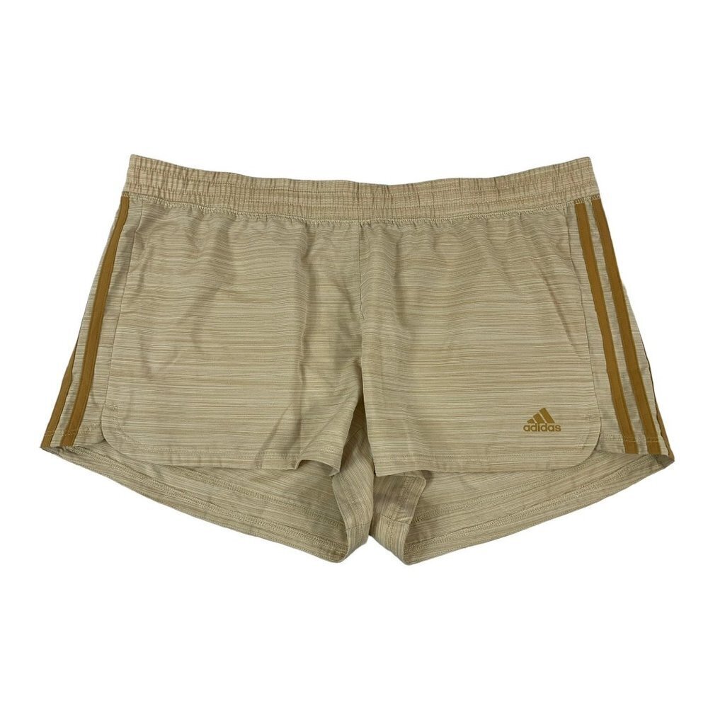 Adidas Women's Tan Running Shorts